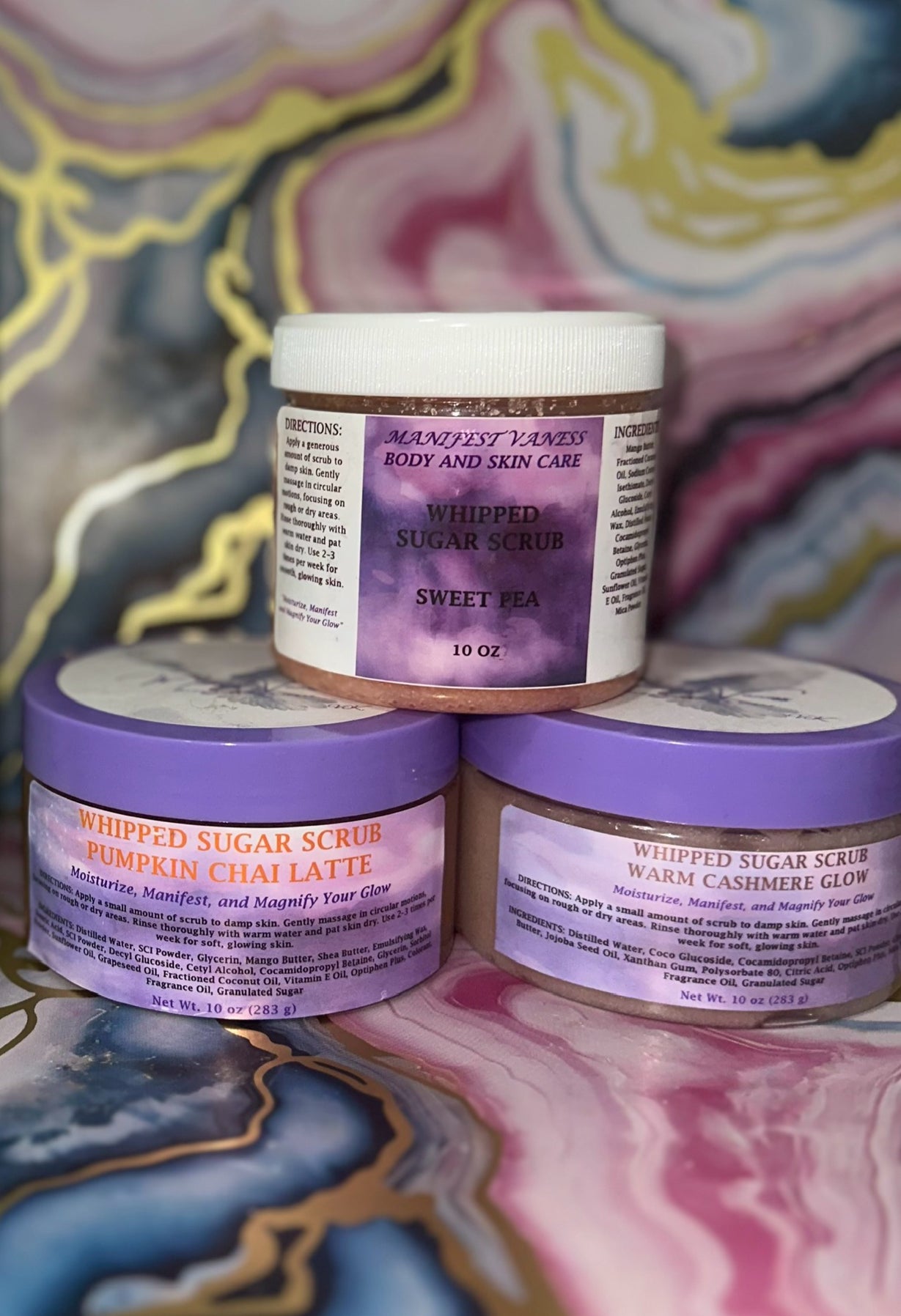 Whipped Sugar Scrub