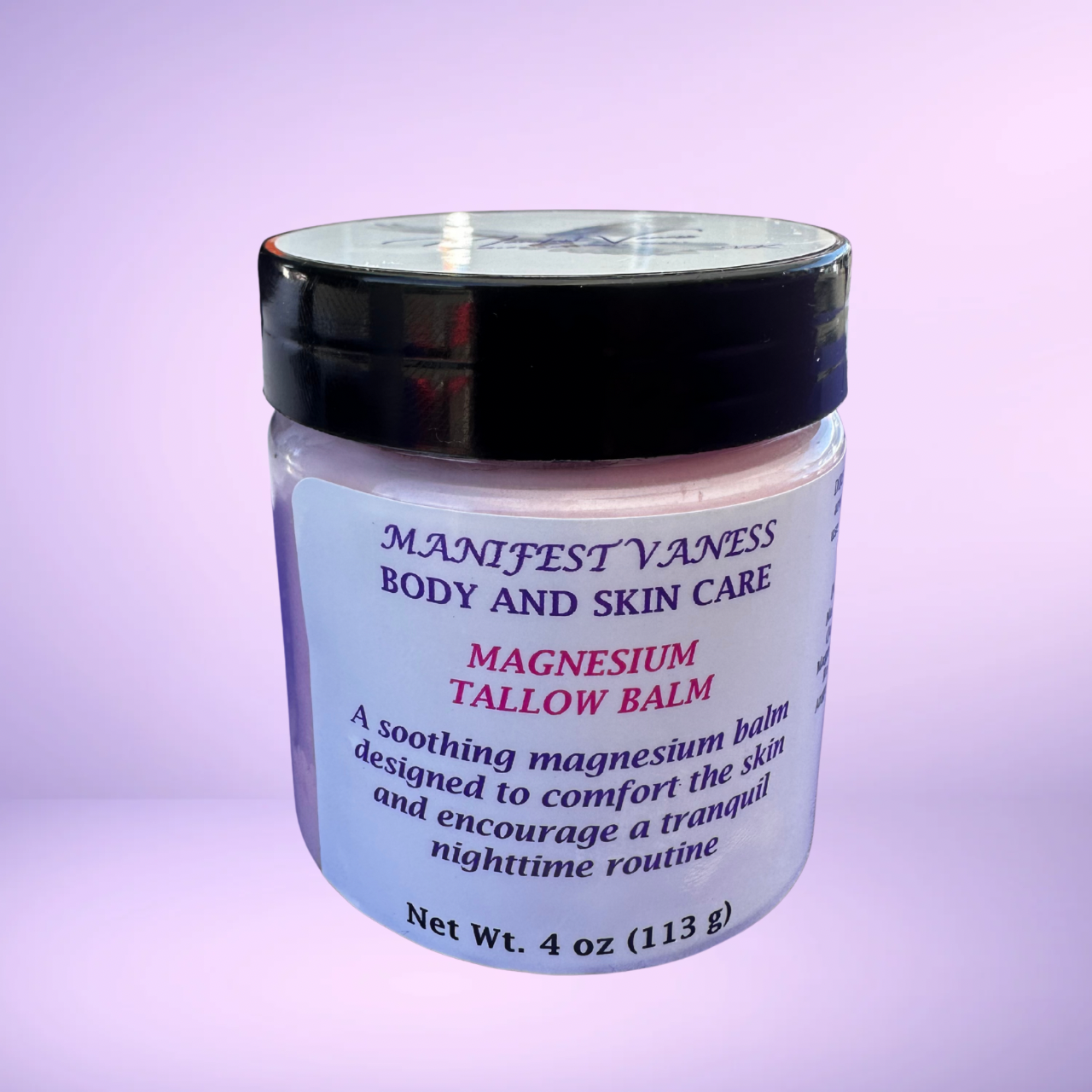 Tallow Magnesium Balm – For Ages 2 and Up