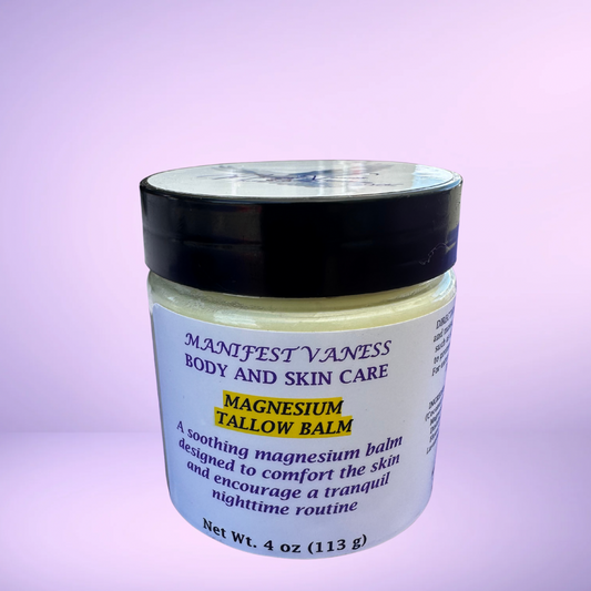 Tallow Magnesium Balm – Adults