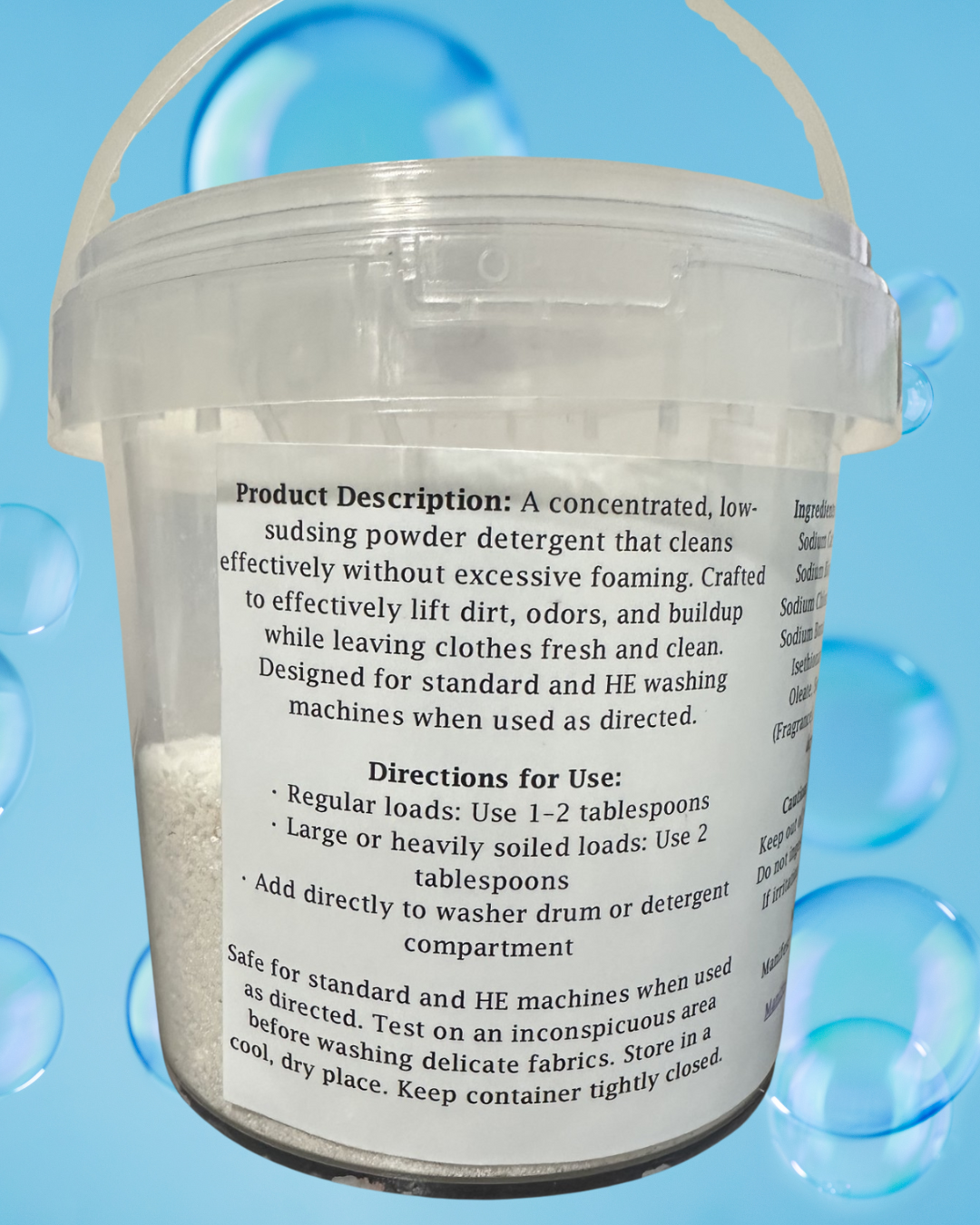Powder Laundry Detergent